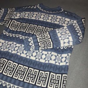 Vintage Colorblock Sweater in Perfect Condition!